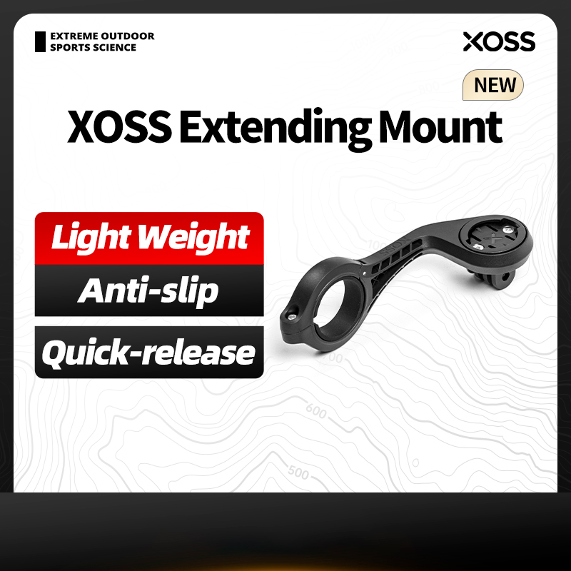 Bike Speedometer - XOSS Manubrio per bicicletta Staffa estesa