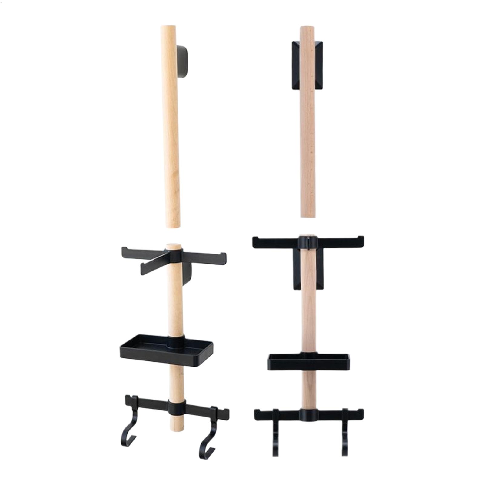 Cycling Gear Organizer Wall - Porta Biciclette da Parete in Legno