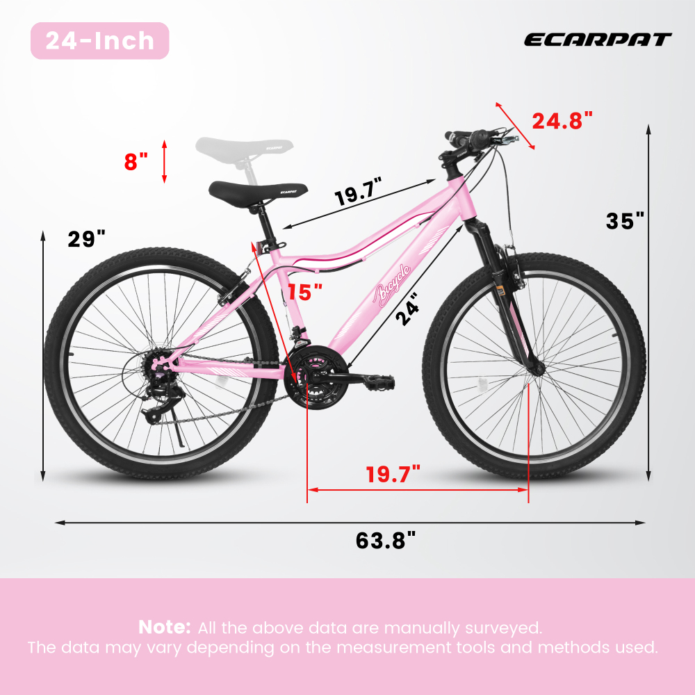 Carbon Bike Frame - Mountain bike da 24/26 pollici per