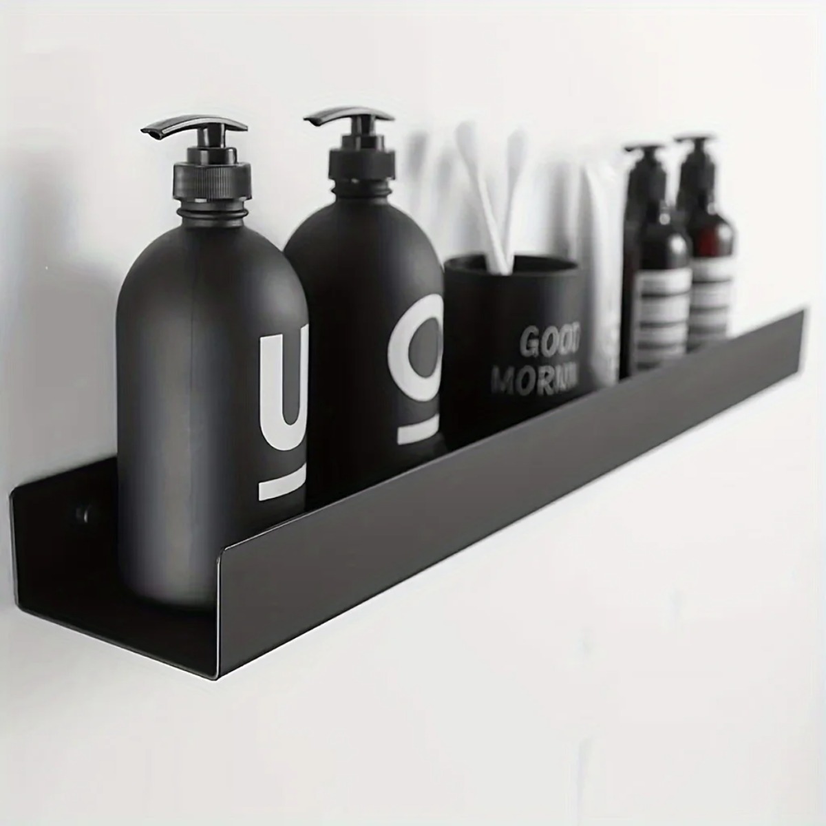 Cycling Gear Organizer Wall - Mensola Classica in Metallo da Parete,