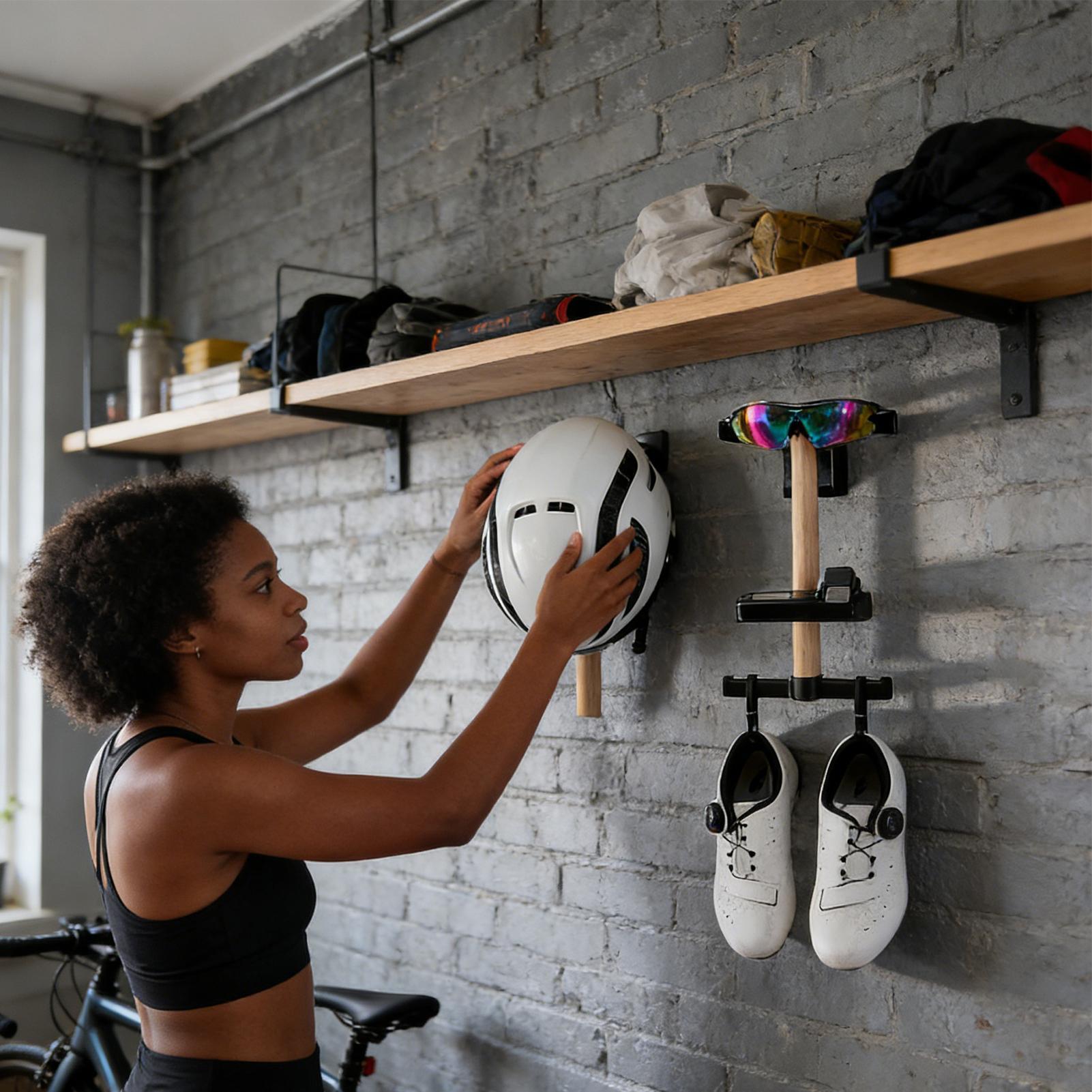 Porta Biciclette da Parete in  - Cycling Gear Organizer Wall recensione e prezzo