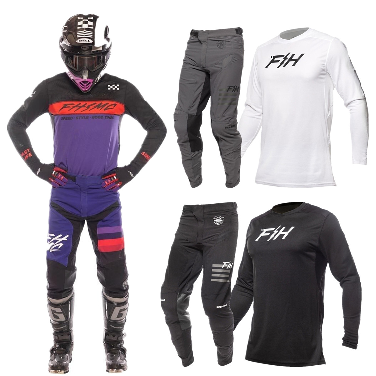 2026 FH Motocross Gear Set Top - Cyclocross Gearing recensione e prezzo
