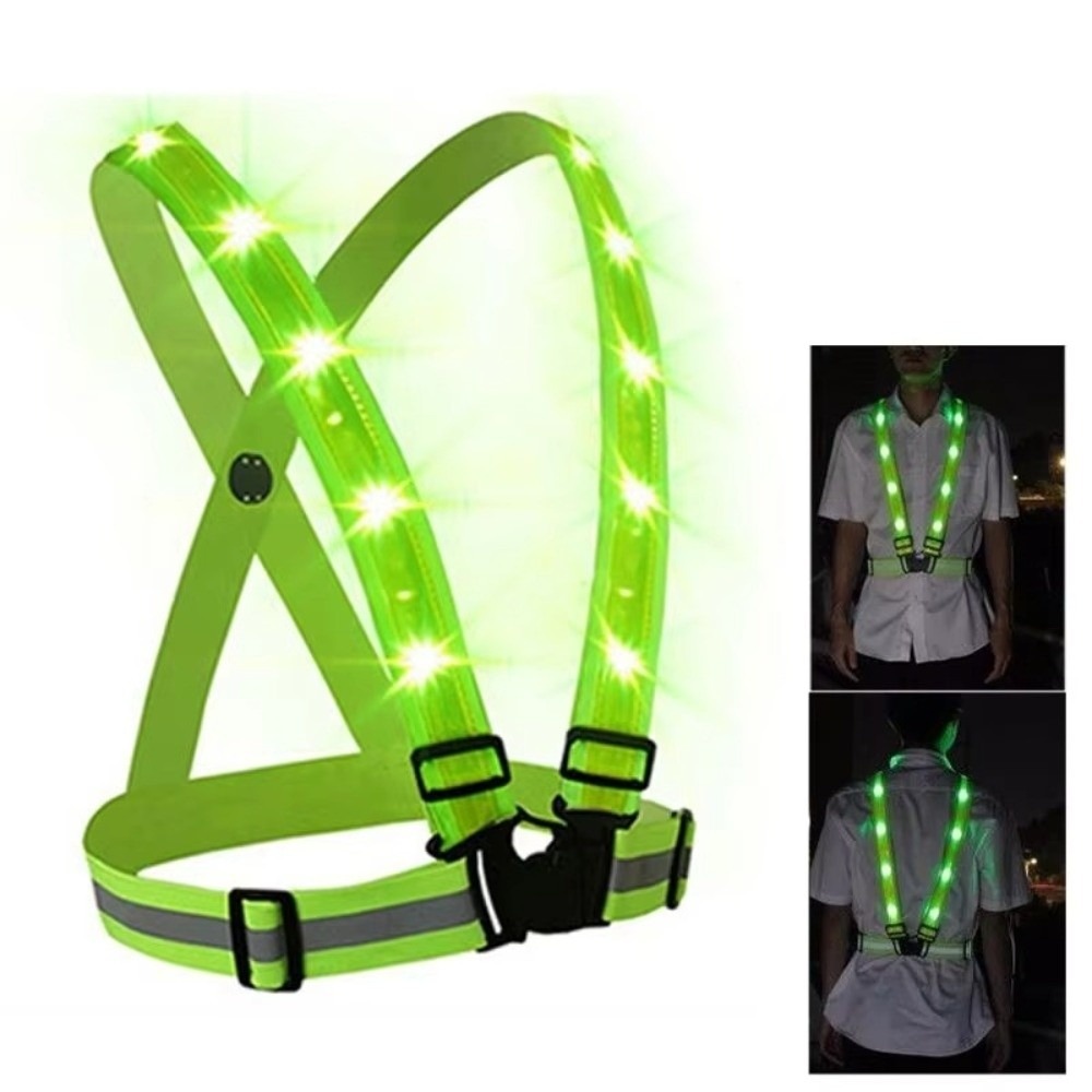 Nuovo Gilet di Sicurezza LED i - Reflective Cycling Vest recensione e prezzo