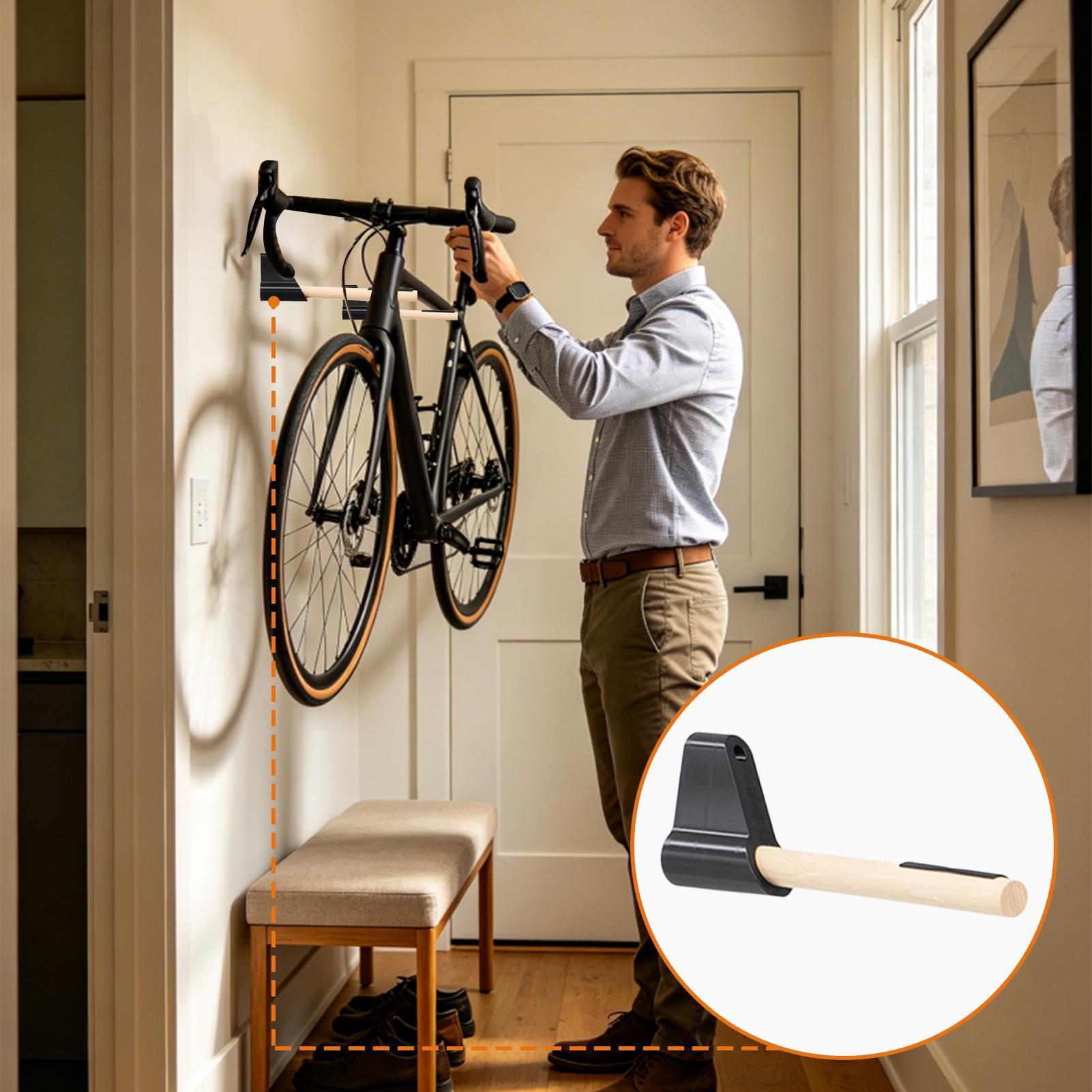 Supporto per appendere la bici - Cycling Gear Organizer Wall recensione e prezzo