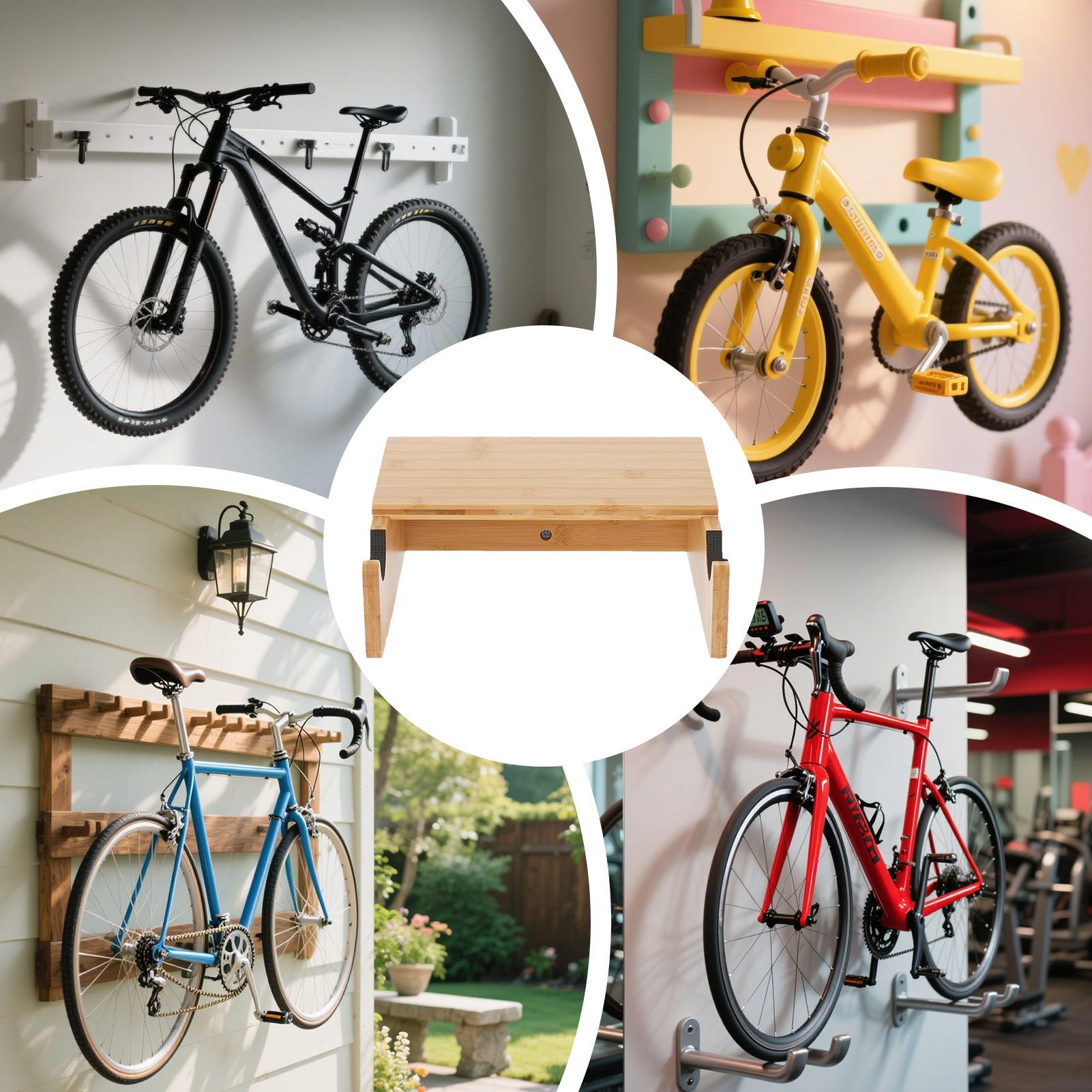 Supporto da parete in legno sa - Cycling Gear Organizer Wall recensione e prezzo
