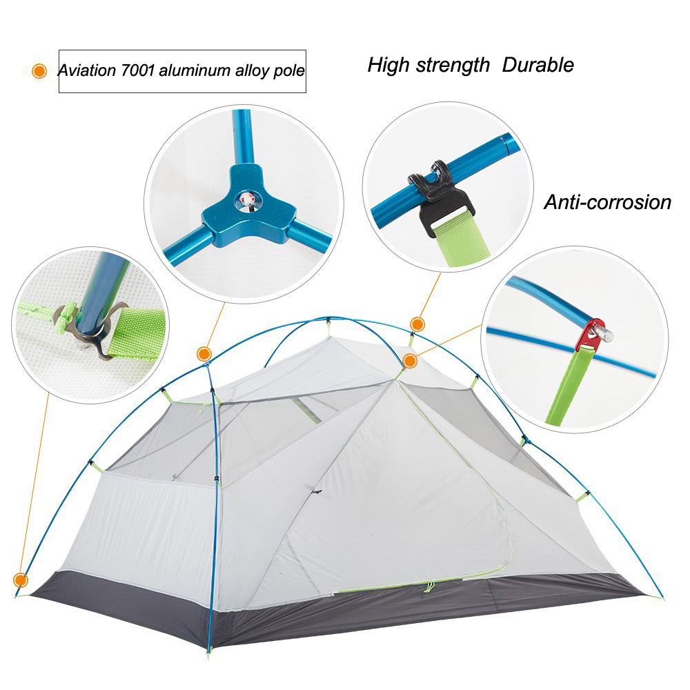 Tenda da campeggio ultralegger - Cycling Gear Needed recensione e prezzo